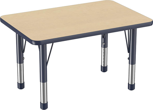 Factory Direct Partners FDP Rectangle Activity School and Classroom Kids Table (24 x 36 inch)