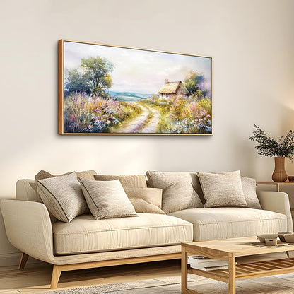 ZUITINGHUA Wood Framed Canvas Wall Art For Living Room Wall Decor For Bedroom Office Wall