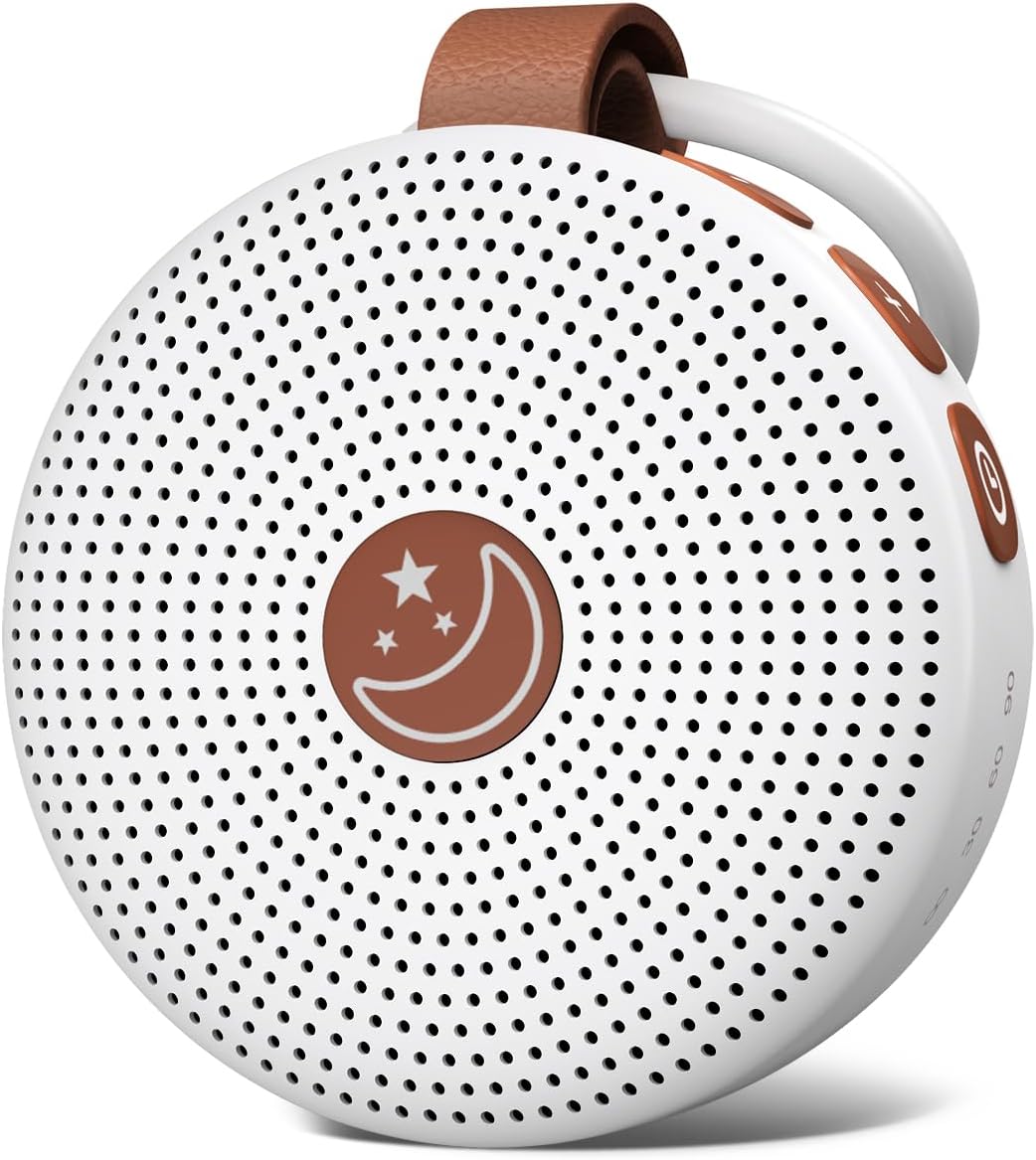 Sound Machine Mini Portable Baby White Noise Machine with 30 Soothing Sounds for Kids Adults