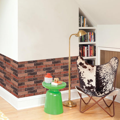 Faux Brick Wall Panels,3D Wall Panel Peel and Stick,Brick Wallpaper,Faux Brick Foam Self Adhesive