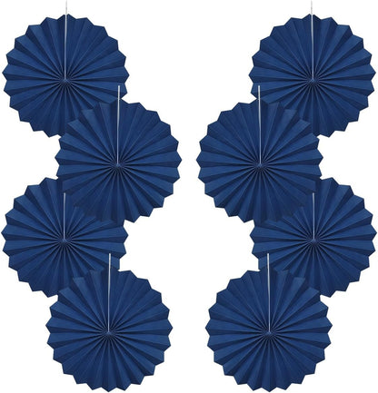 Blue Party Decorations,Blueberry Party Decorations Decorations Party Paper Fans Bulk