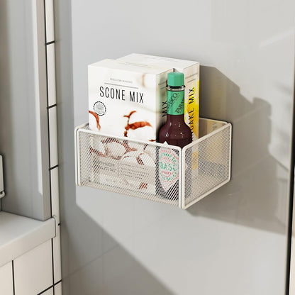 Magnetic Basket Organizer Holder for Fridge Magnetic Storage Bin Box Containers for Refrigerator
