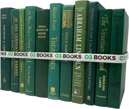 Curated Decorative Books Hardcover Décor Books for Home Décor, Choose Color, Interior Design