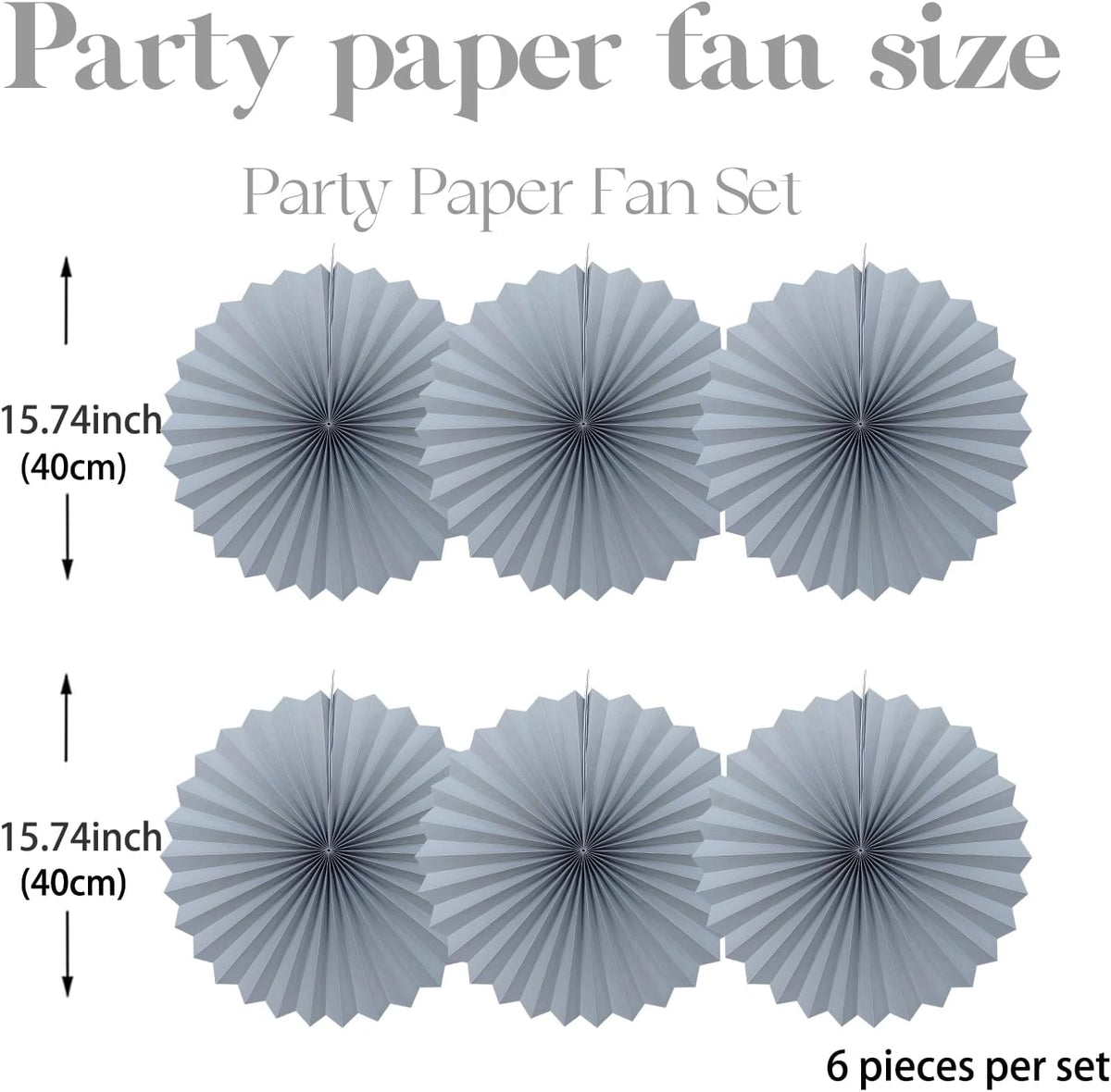 Gray Party Decorations,Wedding Decorations for Party Events Accessories,Anniversary