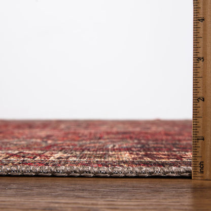 Keen Home Design 6x9 Rug - Machine Washable Area Rug with Non-Slip Backing, Ideal for Living Room