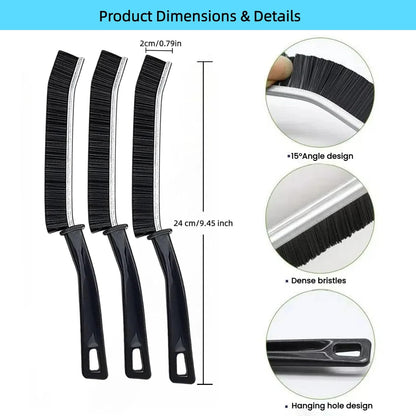 Crevice Cleaning Brush, Multifunctional Cleaning Brush Tool, Bathroom Gap Brush,Grout Brush