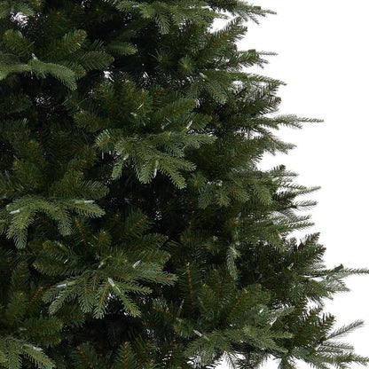 Traditional Artificial Fir Christmas Tree with Lights by Naomi Home Green/6.5 ft/Included