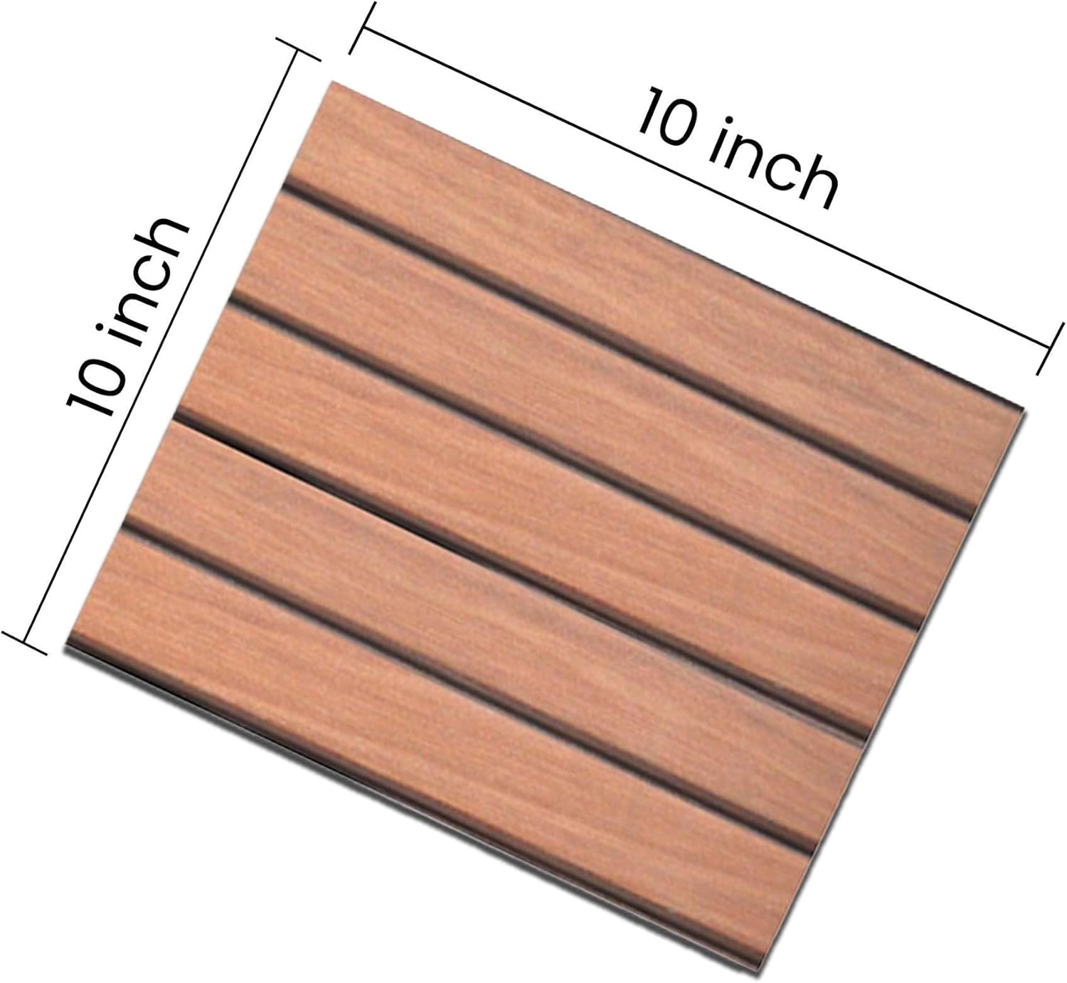 IZODEKOR 3D Wood Effect Wall Panels - Faux Wood Paneling for Living Room, Kitchen, Bathroom and