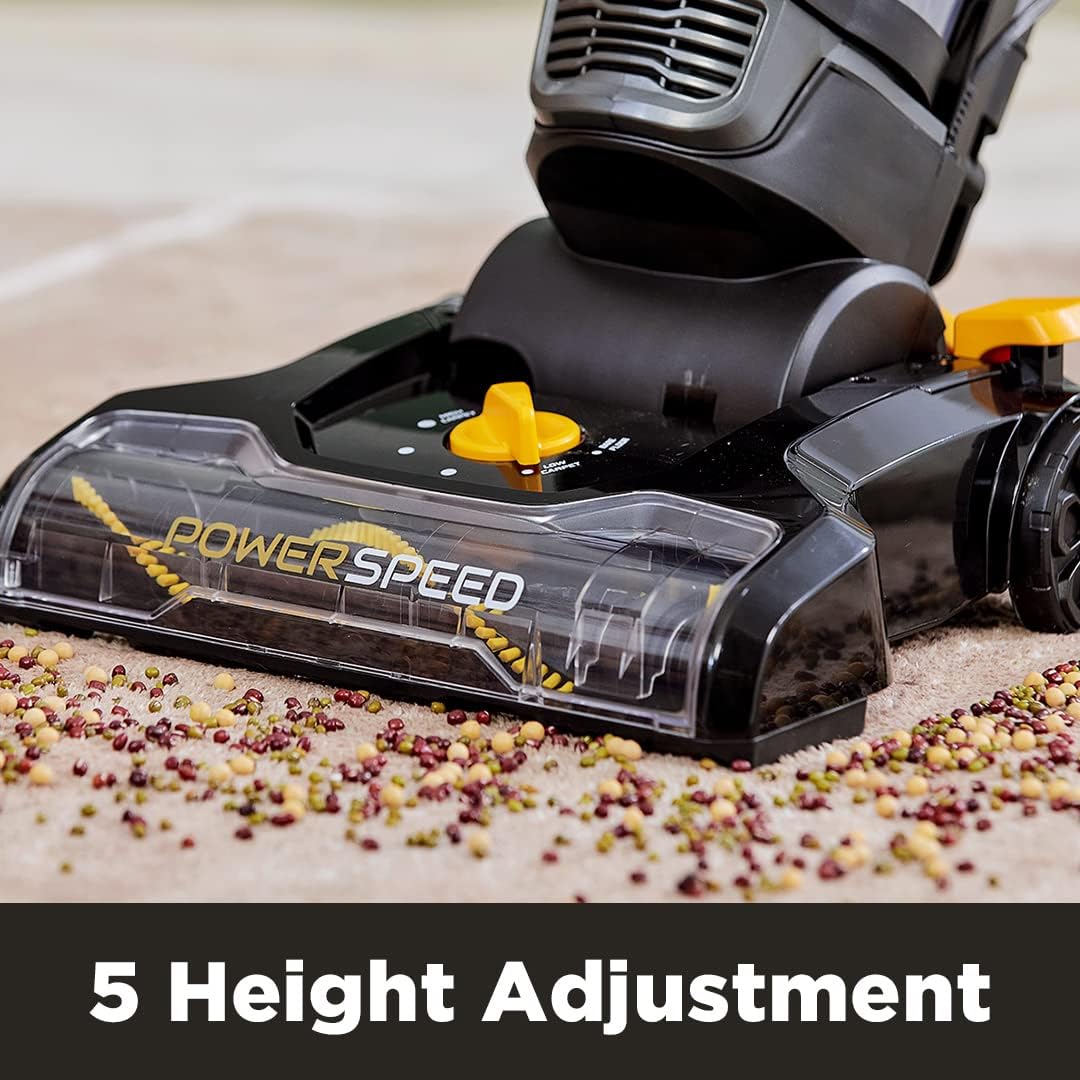 EUREKA PowerSpeed Lightweight Powerful Upright Vacuum Cleaner for Carpet and Hard Floor, Pet Turbo