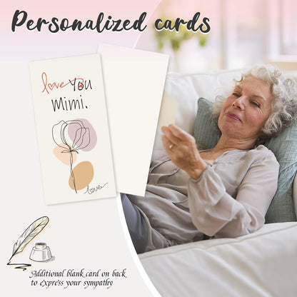 Gifts for Mimi, 25''Wind Chimes, Birthday Gift for Mimi from Grandkids, Mothers Day, Thanksgiving