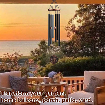 Wind Chimes for Outside, Deer Deep Tone Vintage Wind Chime Outdoor Clearance