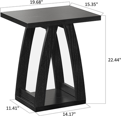 End Tables Living Room, Side Table Beside Sofa, Nightstand for Bedroom, Couch Side Table with