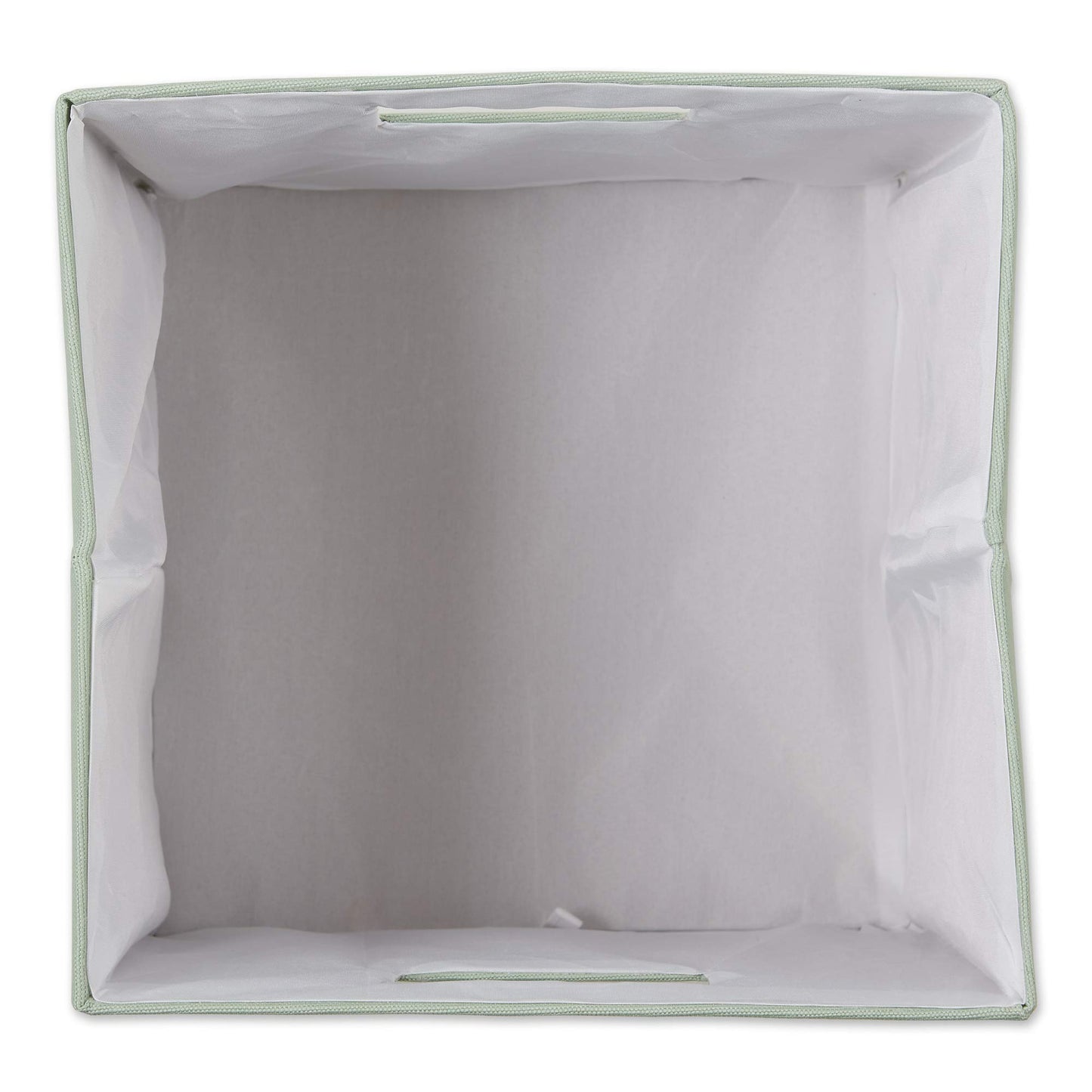 DII Fabric Storage Cube Organizer Bin 11x11x11 Foldable, Mint