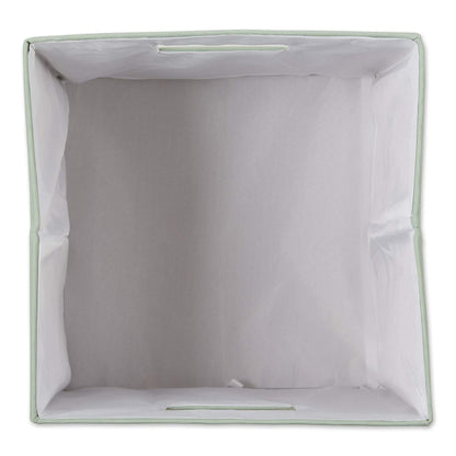 DII Fabric Storage Cube Organizer Bin 11x11x11 Foldable, Mint