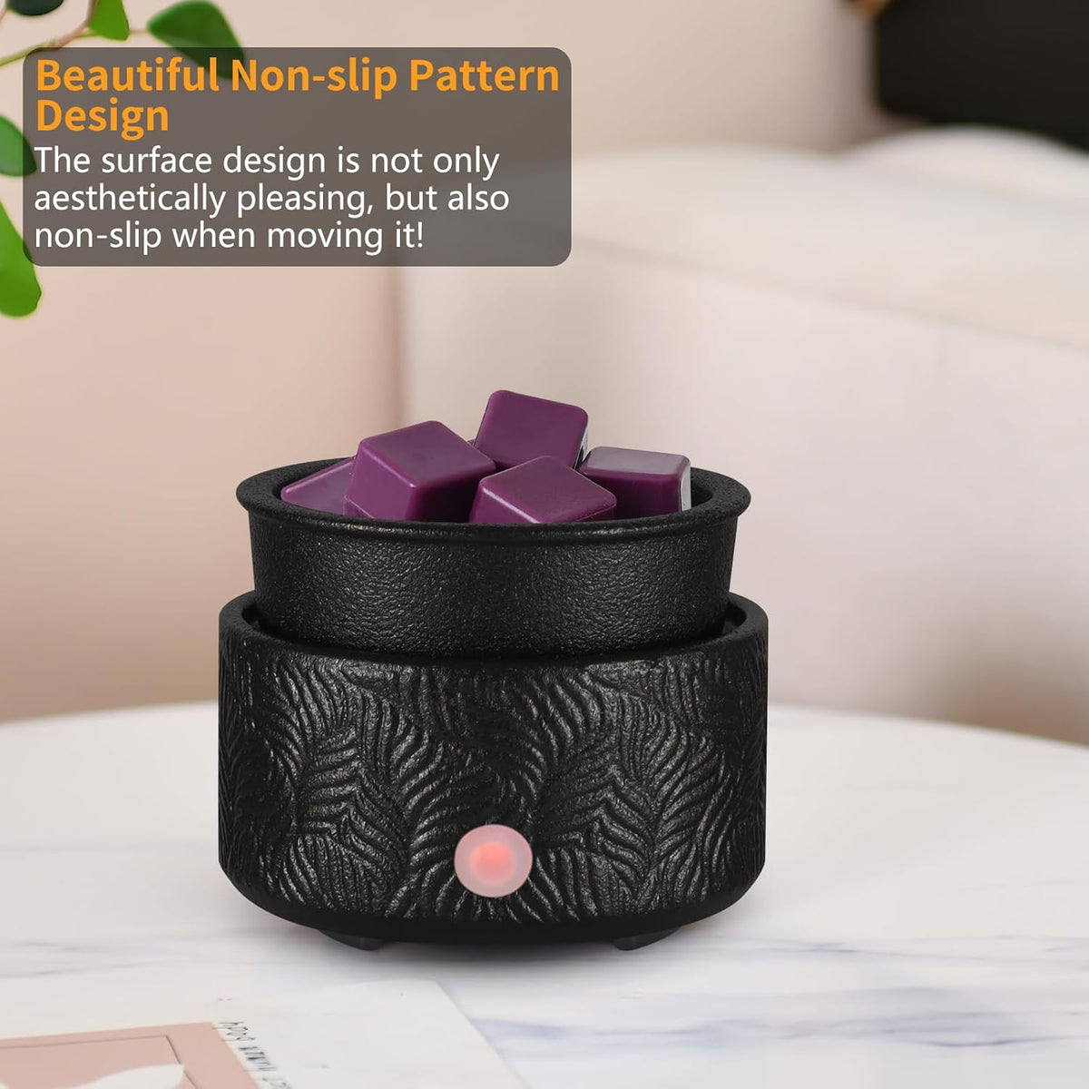 Electric Wax Melt Warmer 4-in-1 Candle Warmer for Scented Wax Melter Cute Ceramic Fragrance Wax