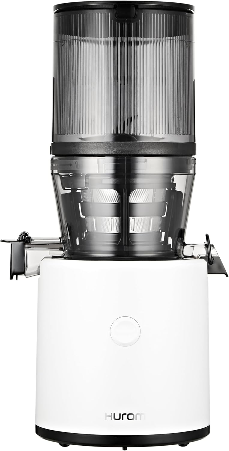 Hurom H320 Cold Press Juicer Machine, Easy to Clean Masticating Slow Juicer, Coarse Strainers