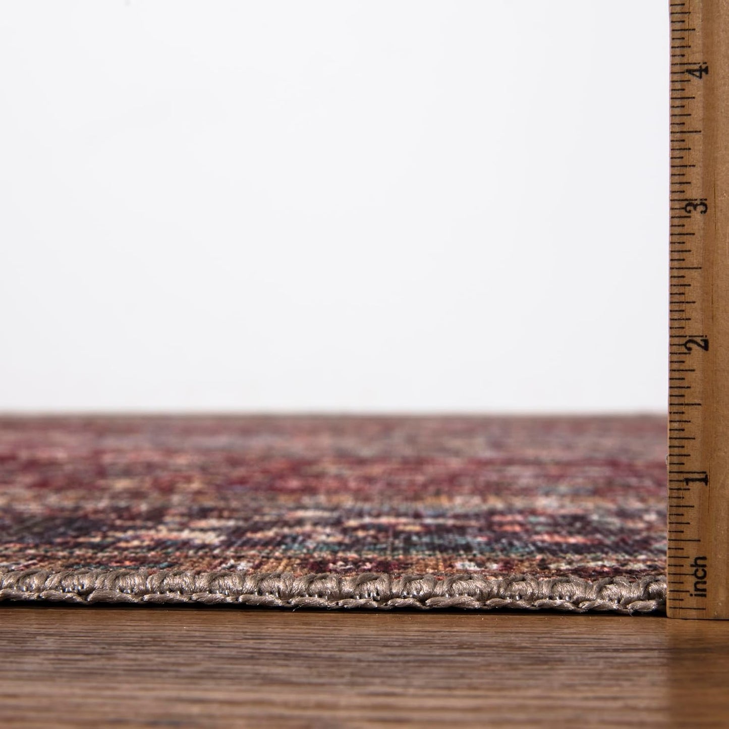Keen Home Design 5x7 Rug - Machine Washable Area Rug with Non-Slip Backing, Ideal for Living Room