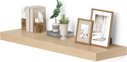 10 inches Deep Floating Shelves 36 inch Long, Single Wall Shelves Heavy Duty 70 lbs for Bedroom