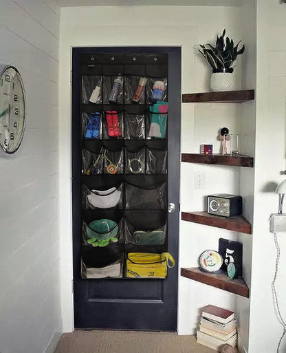 2 Pack Extra Large Hanging Over Door Shoe Organizers,closet shoe organizer shoe rack organizer shoe