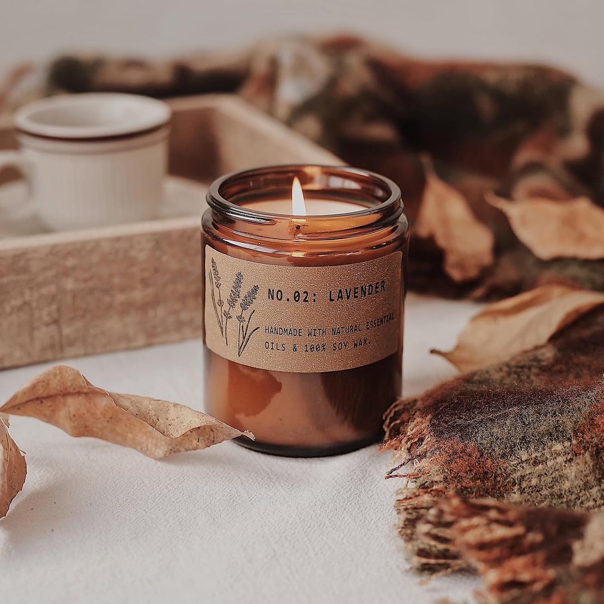 Aromatherapy Candles for Home Scented, Candle Gift Set for Stress Relief | Meditation | Yoga | SPA