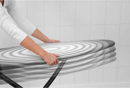 Brabantia - Ironing Board C - Extra Large Steam Unit Holder - Adjustable in Height - Non-Slip
