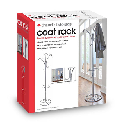 Art of Storage Coat Hat Scarves Umbrella Rack Storage Hanger Tree Modern Trendy Protect