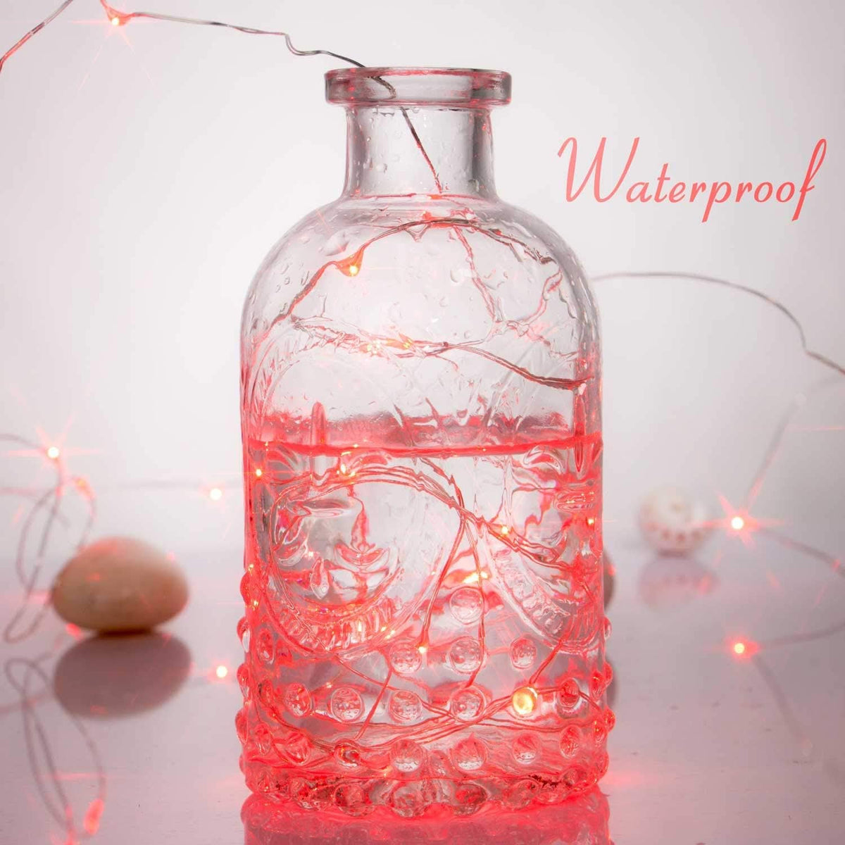 Led Fairy Lights Battery Operated, 1 Pack Mini Battery Powered Copper Wire Starry Fairy Lights for