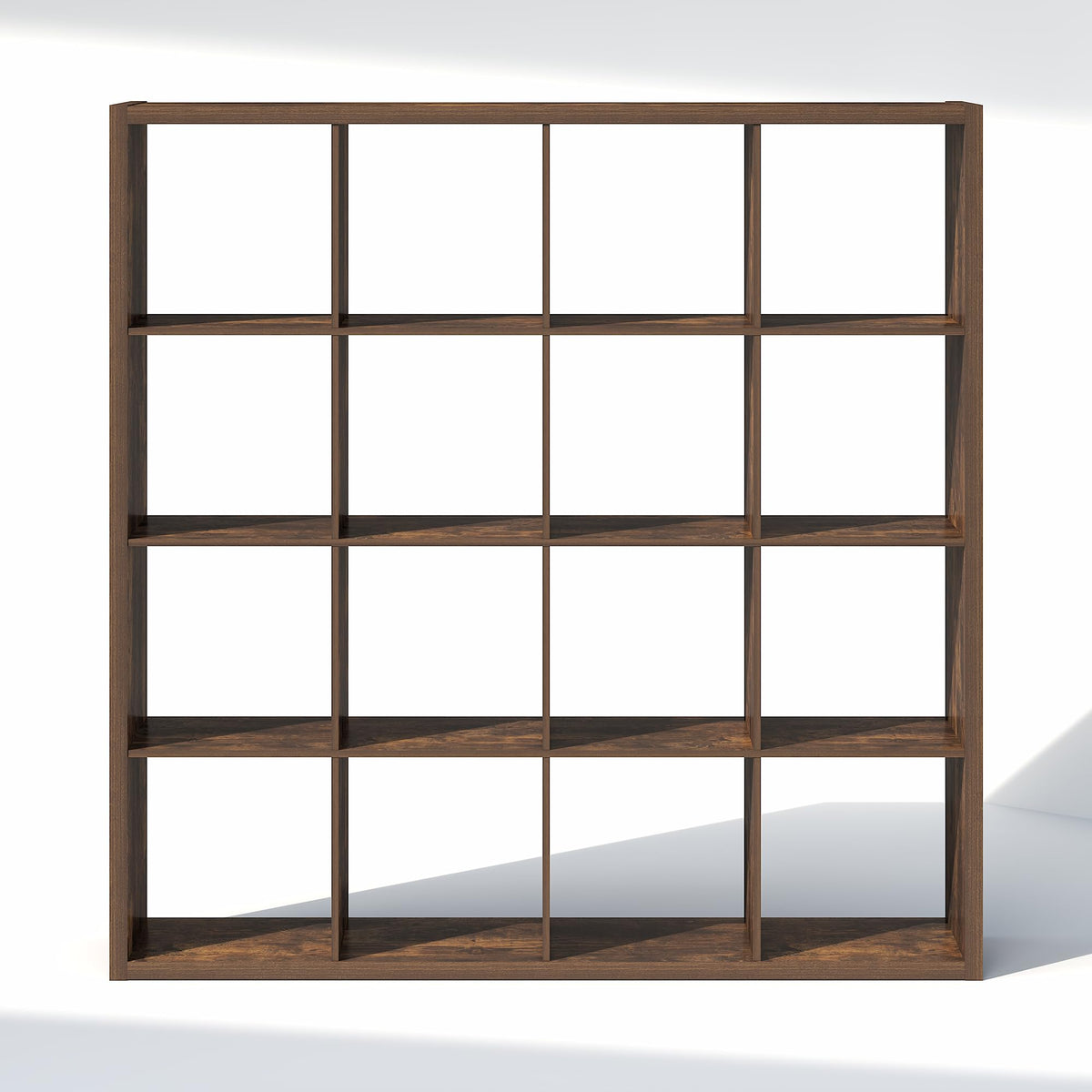 Furinno Cubic Extra Thick 16-Cube Closet Organizers and Storage, Amber Pine
