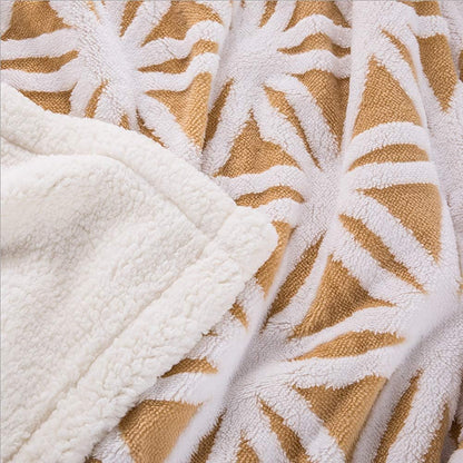 UKELER Yellow Sherpa Fleece Blanket Ultra Plush Lightweight Throw Blankets Cozy Soft Luxury Blanket