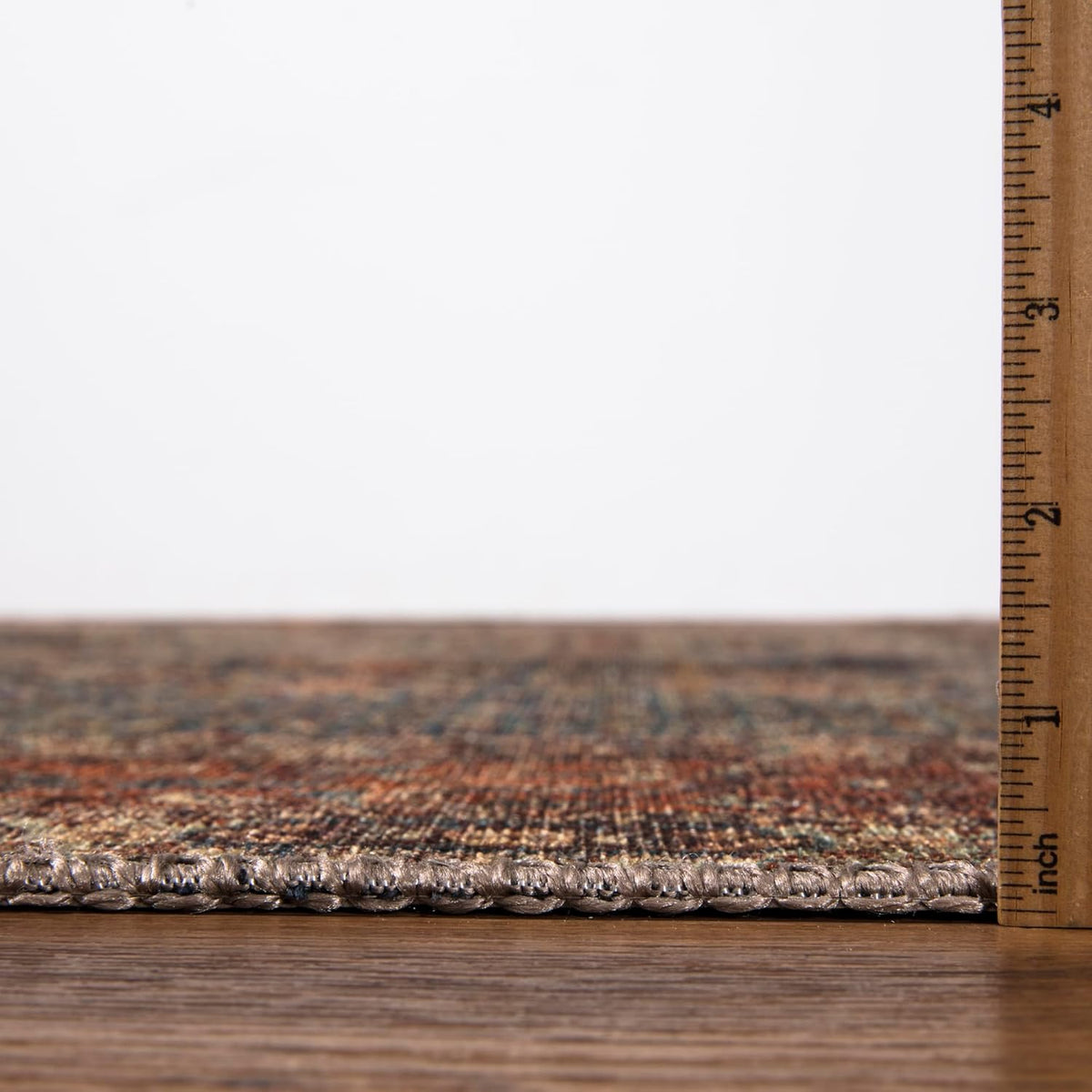 Keen Home Design 4x6 Rug - Machine Washable Area Rug with Non-Slip Backing, Ideal for Living Room