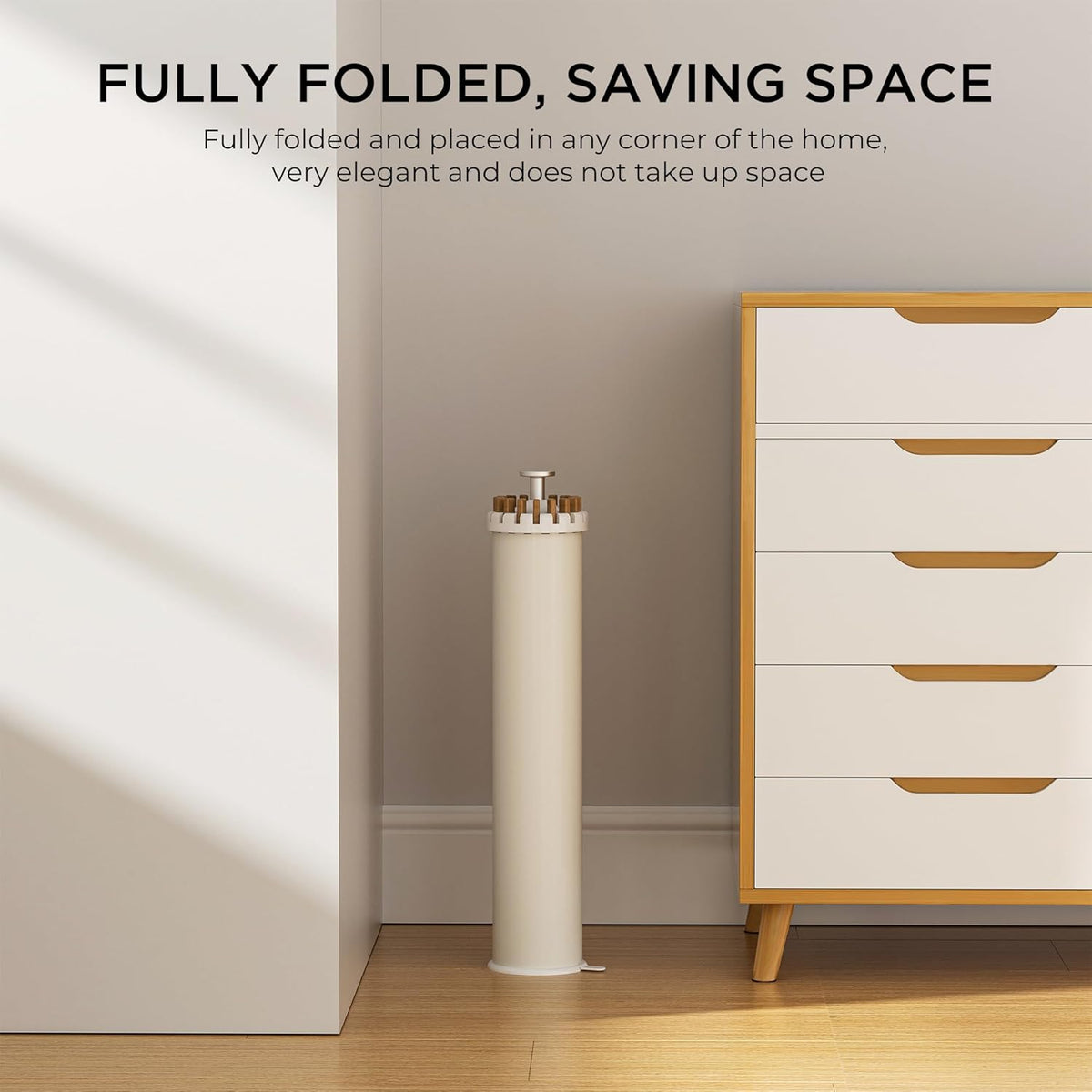 Tripod Clothes Drying Rack, Garment Rack Portable and Foldable Space Saving Laundry Drying Rack