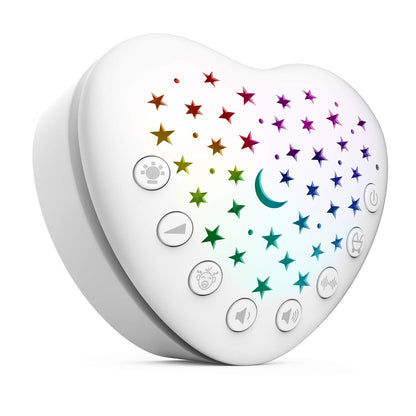 BEREST A13 White Noise Machine & Baby Sleep Soother with 15 Soothing Sounds & Projector Star Night