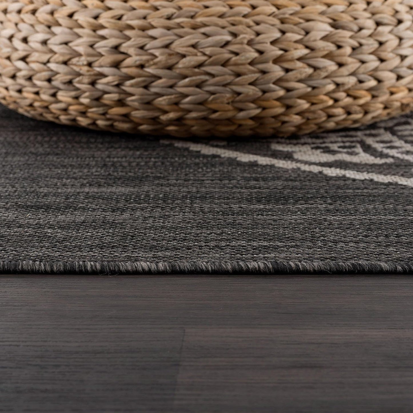 CAMILSON Outdoor Rug 6x9 Modern Area Rugs for Indoor and Outdoor Patios and Porches - Waterproof