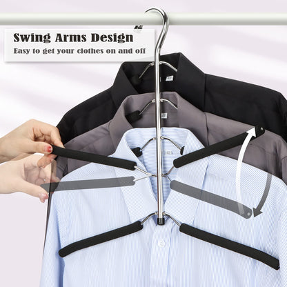 Hangers Space Saving Clothes Hanger 2 Packs