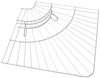 Rubbermaid Commercial Products FreeSlide Wire Shelving, 16-Inch, White, Closet organizer and