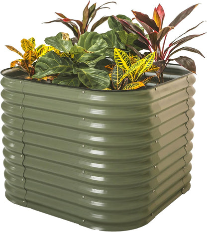 Vego garden 32" Extra Tall Raised Garden Bed Kits,4 in 1 Modular Raised Planter Box for Vegetables