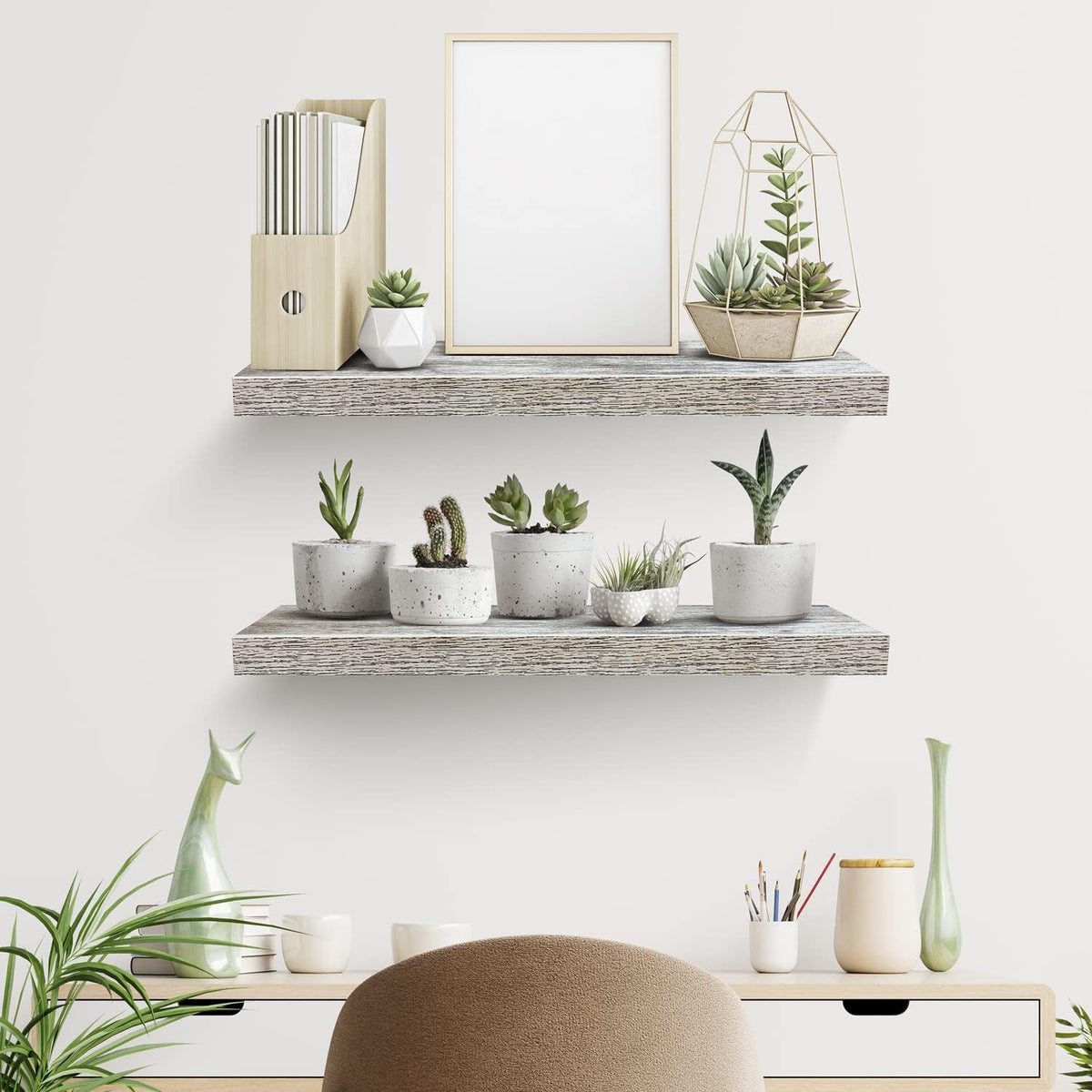 Sorbus Floating Shelves, Wall Shelves for Bedroom, Kitchen, Living Room, Bathroom Shelves Over The
