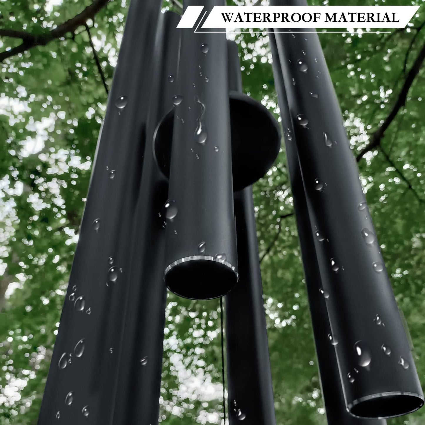 ASTARIN Extra Large Wind Chimes Outdoor Deep Tone,66 Inch Wind Chimes for Outside with 6 Tubes