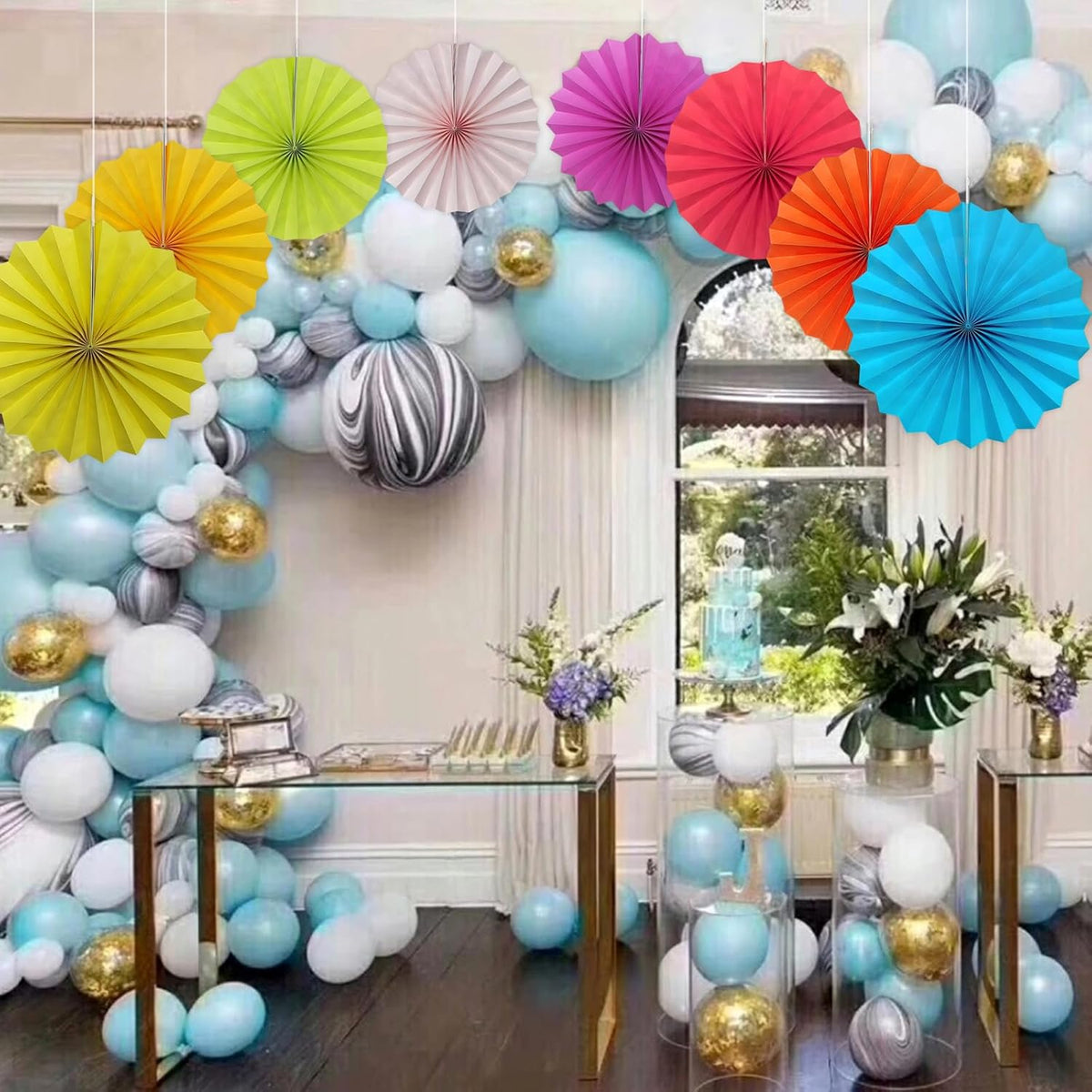 Green Graduation Party Decor,Tropical Party Decorations,Emerald Green Party Decorations,Hawaiian