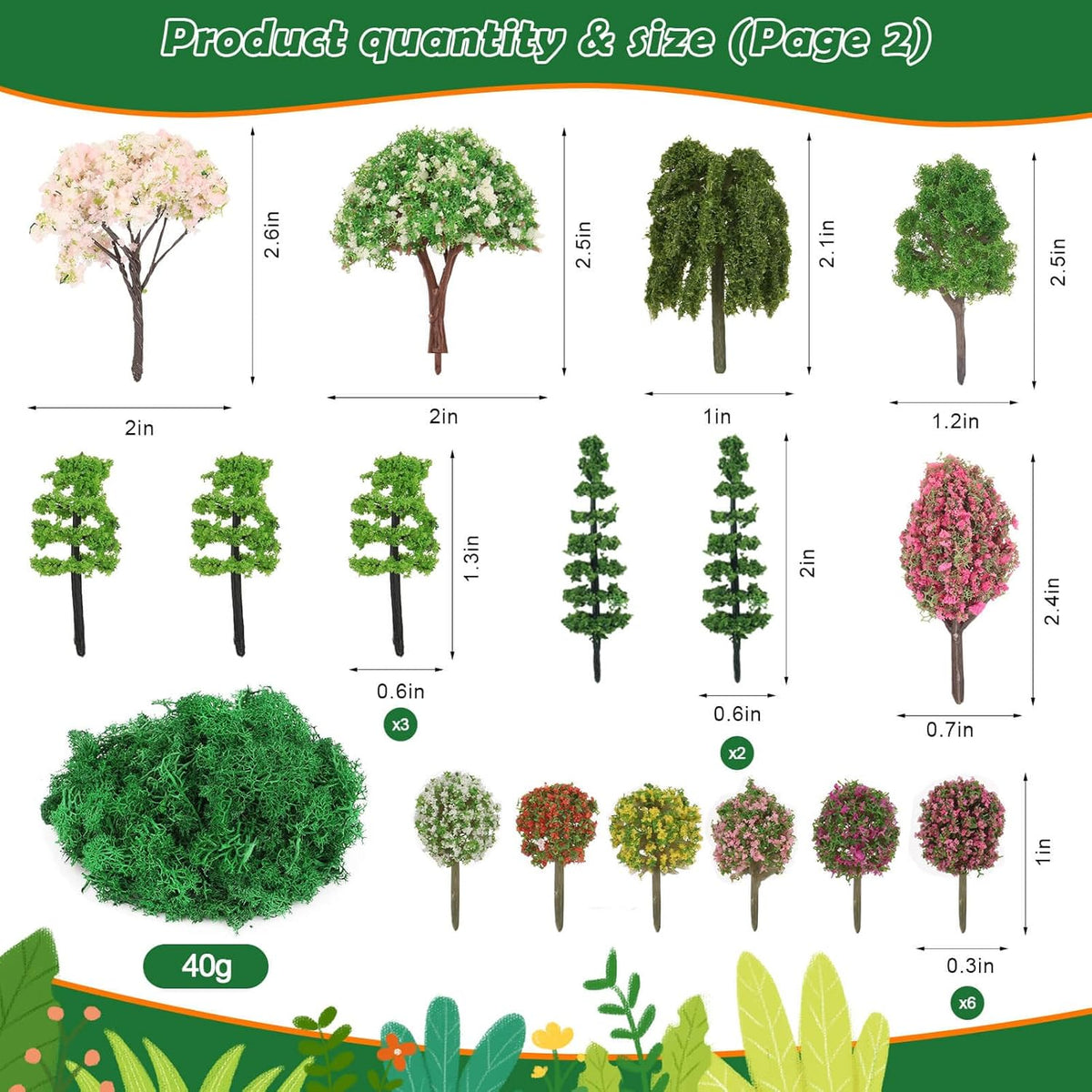 Thrilez 210 Pieces Miniature Fairy Garden Accessories, Including Resin Animals, Miniature