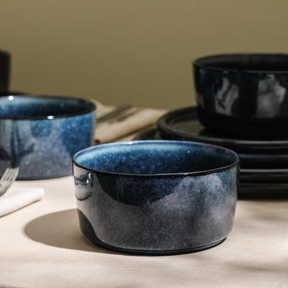 Stone Lain Eden 12-Piece Dinnerware Set Stoneware, Plates and Bowls Set, Dishwasher and Microwave