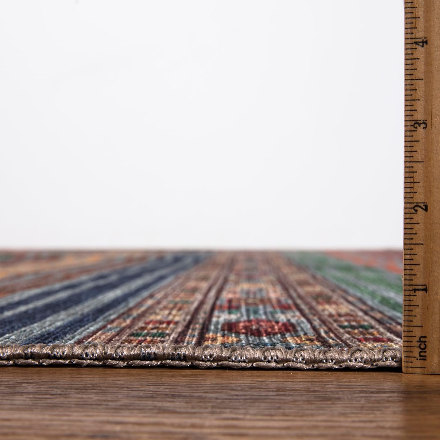 Keen Home Design 2x10 Rug - Machine Washable Runner Rug with Non-Slip Backing, Ideal for Hallway