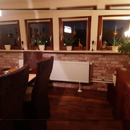 Dundee Deco 3D Wall Panels Faux Brick - Cladding Red Brown Grey Stone Look Wall Paneling