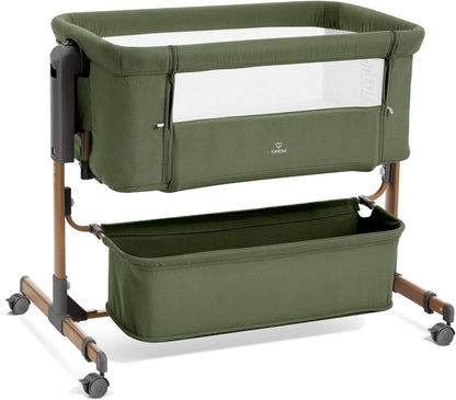 3 in 1 Baby Bassinet, Rocking Bassinet, Bedside Bassinet, 6-Height Adjustable, Bassinet Bedside