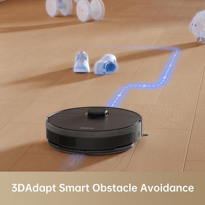 MOVA S10 Robot Vacuum Cleaner with 7000Pa Suction, 260 Mins Run Time, Liftable Brush, Self-Charging