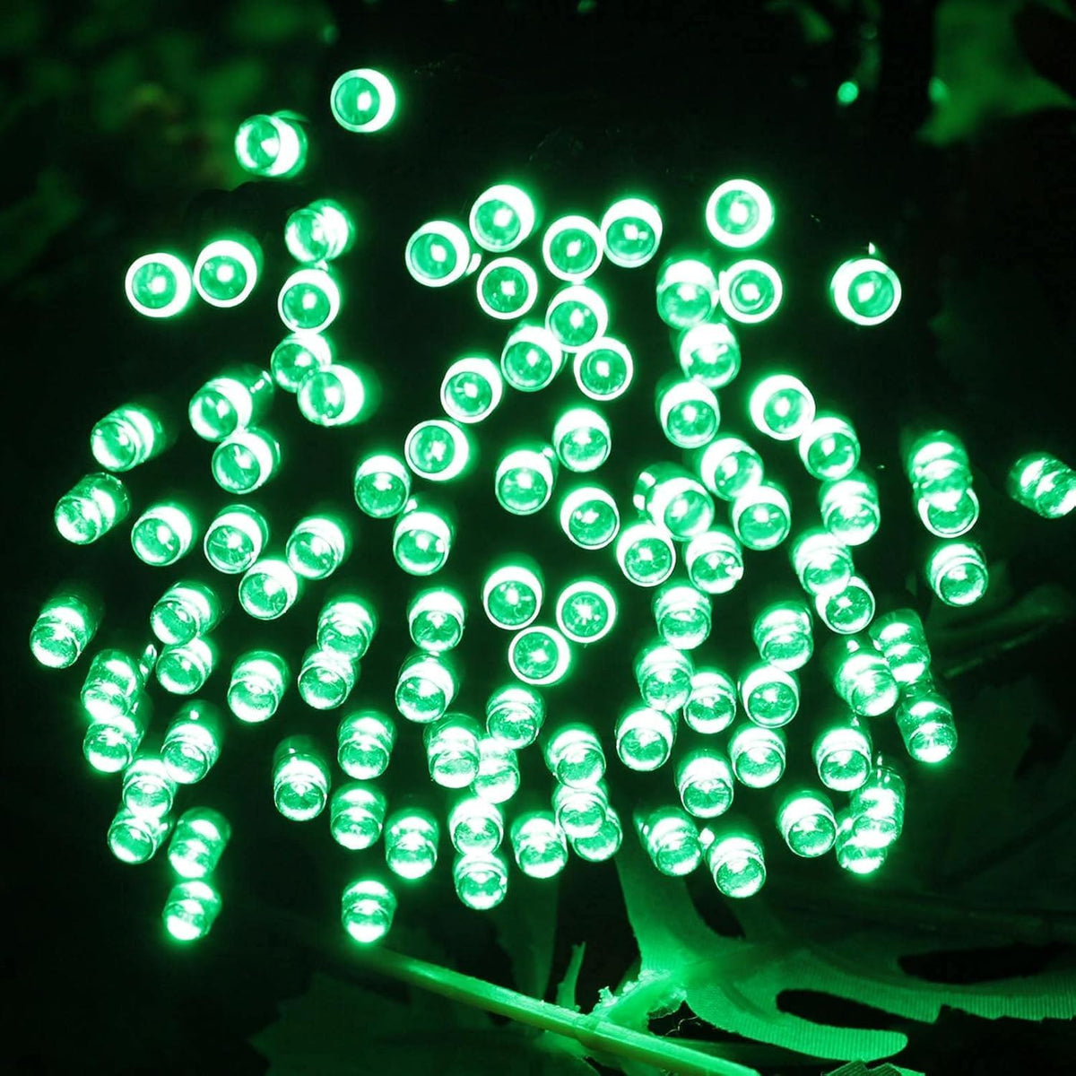 EEW 2 Pack 200 LED Solar Christmas Lights Outdoor Waterproof, Solar String Lights for Outside