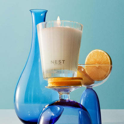 NEST New York Scented Classic Candle, Amalfi Lemon & Mint - 8.1 oz - Up to 60-Hour Burn Time