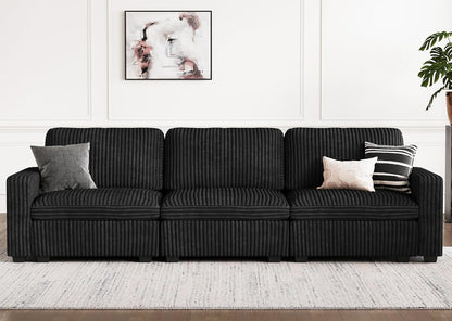 Belffin Modular Sectional Sofa with Storage Ottoman, Oversized Cloud Couch Sectional with Extra