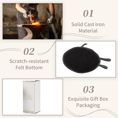 Sziqiqi Anniversary Wedding Gift for Couple: Iron 6th Anniversary Wedding Gifts for Her - Unique