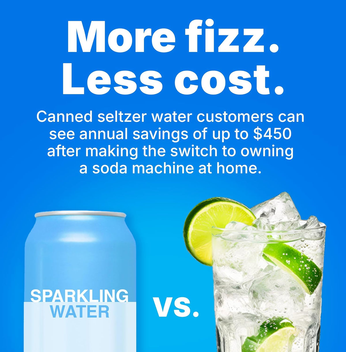 Soda Sense 60L CO2 Exchange Canister - 2 Pack, Threaded Style - Compatible with All 'Screw-In'